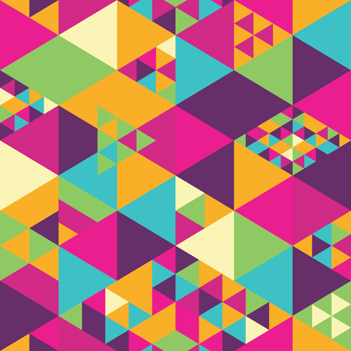 Colorful shapes abstract background Vectors graphic art designs in ...