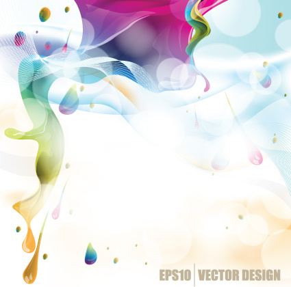 colorful watercolor backgrounds vector