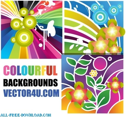 Colourful backgrounds 