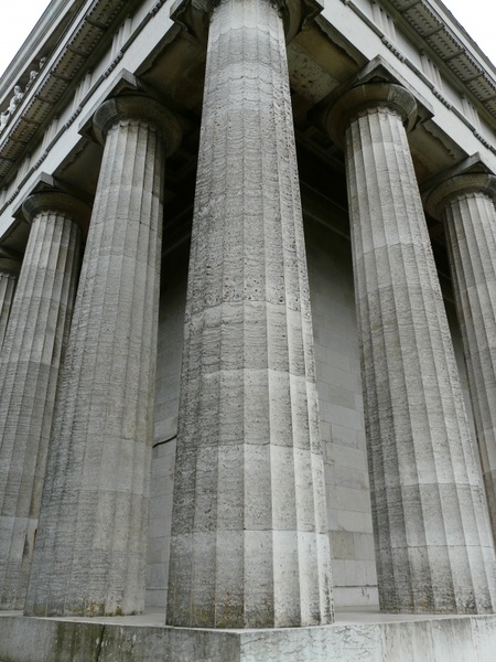 columnar imposing powerful 