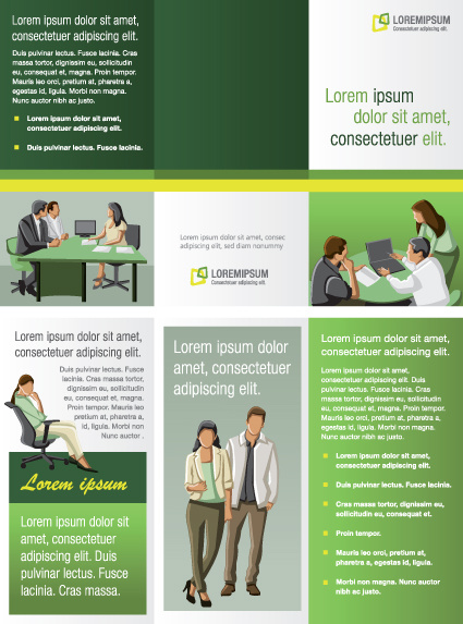 commonly business template design vector 