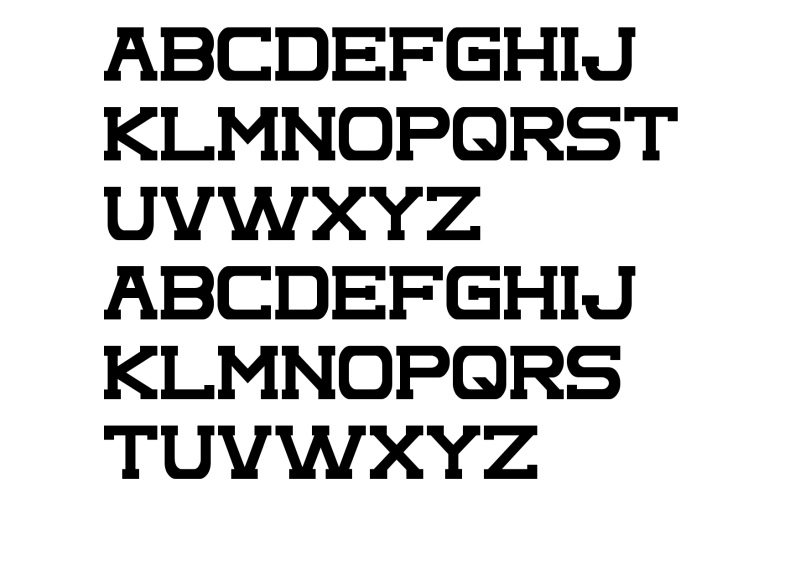 Complex font free download