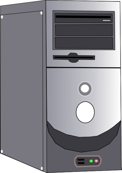 Computer Case clip art