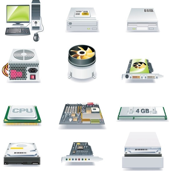 computers technology icon vector 