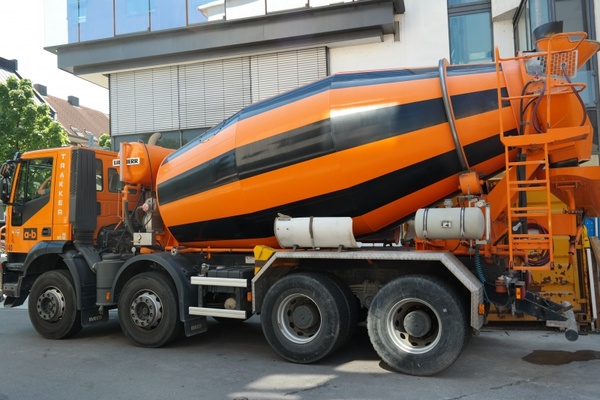 concrete mixer concrete mixing vehicle vehicle