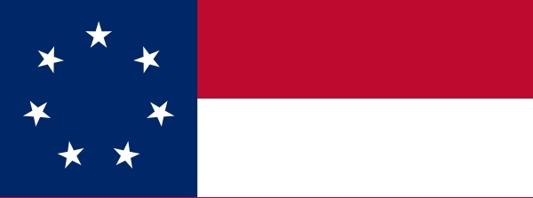 Confederate States Of America Flag clip art