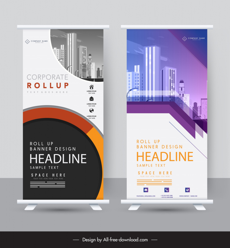  construction roll up banner template elegant architectures