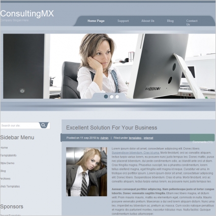 Consulting MX Template