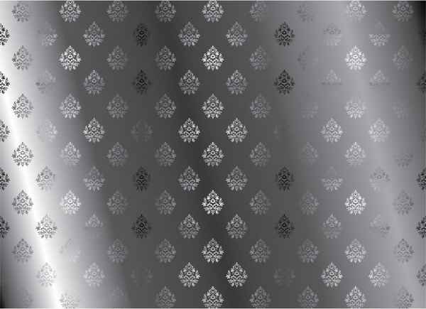 decorative pattern dark shiny grey elegance repeating design