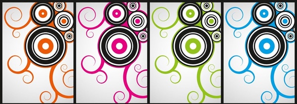 Cool curly vectors, Free4all