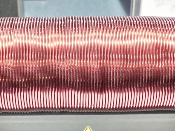 copper wire coil magnetic field