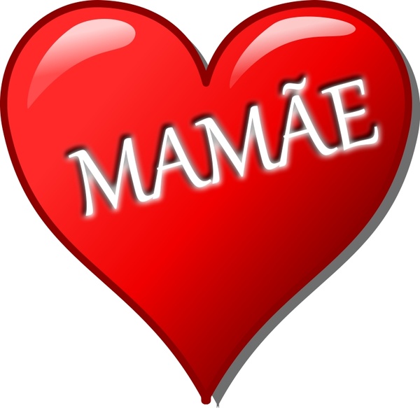 Coração para o Dia das Mães