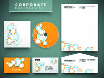 corporate business kit set