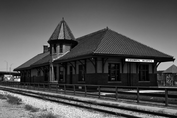 council bluffs iowa train station