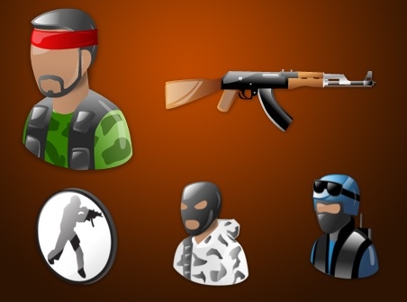 Counter Strike Vista Icons icons pack