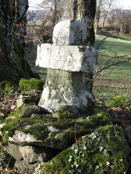 countryside stone cross
