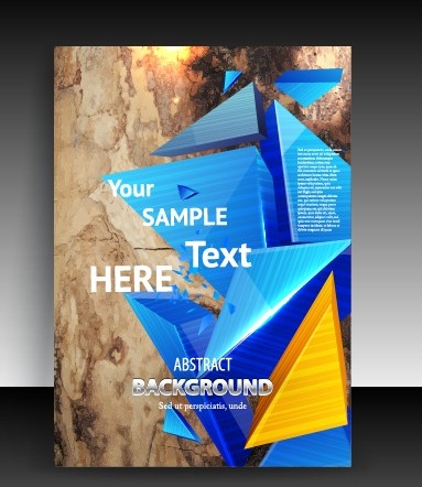 cover flyer design art vector graphic