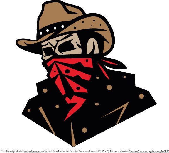 cowboy bandit vector