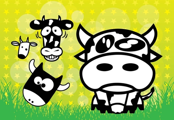 cows cartoons