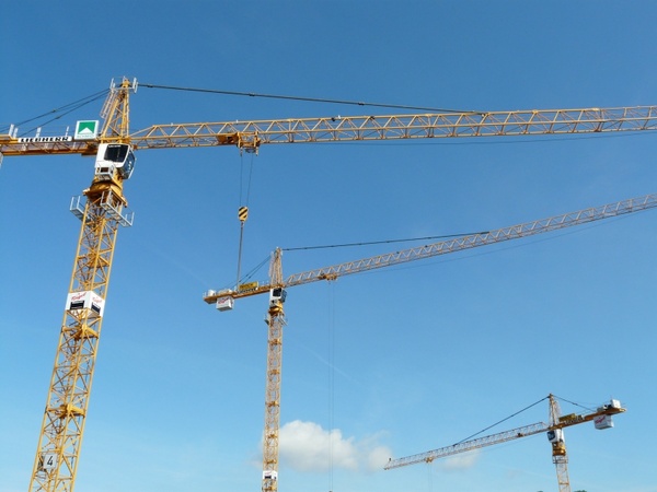 crane baukran construction work