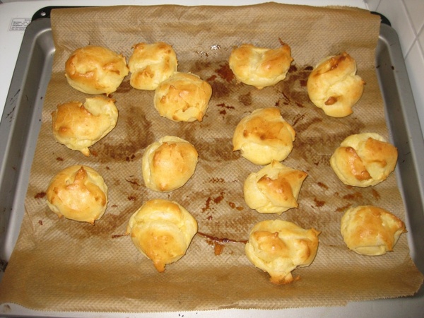cream puff bake baking tray 