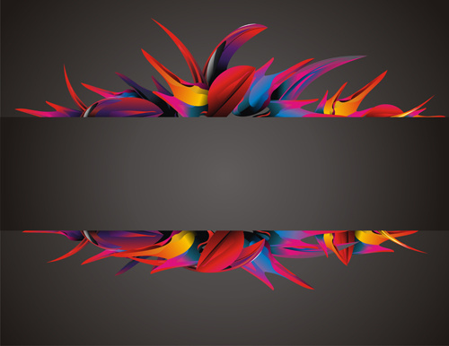 creative abstract cover background vectors