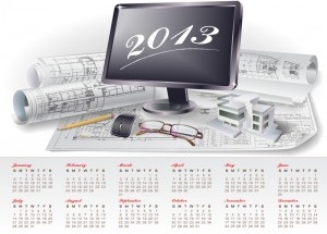 Creative Calendar 2013 design vector 