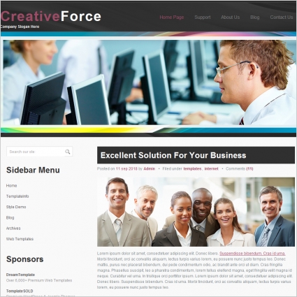 Creative Force Template