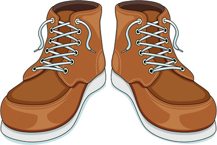 creative low shoe vector graphics