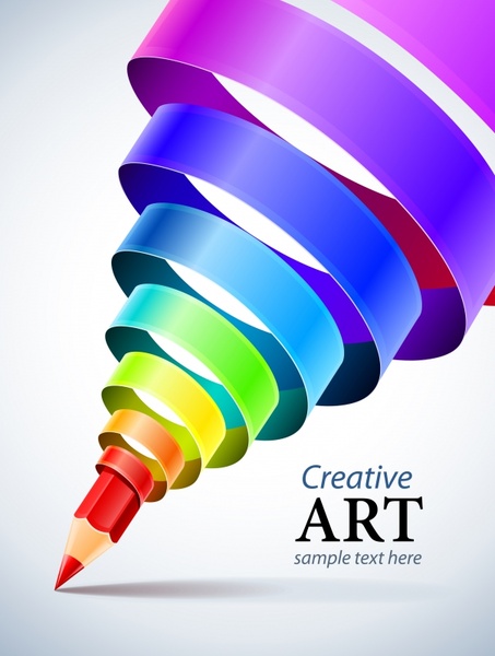 decorative-background-dynamic-twisted-colored-pencil-3d-modern-vectors