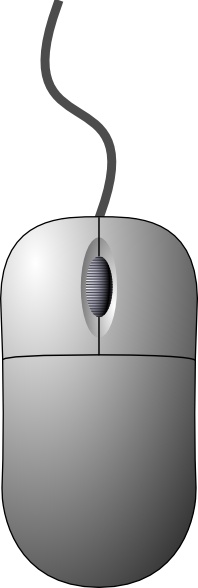 A sketch computer mouse Royalty Free Vector Image