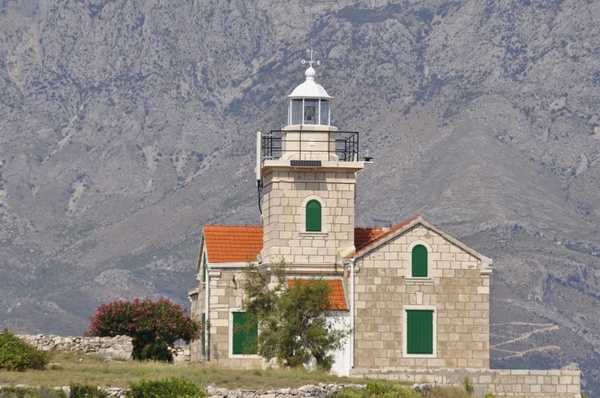 croatia lighthouse sea 