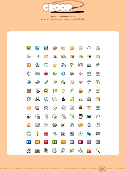 CROOP_16X16_icon icons pack
