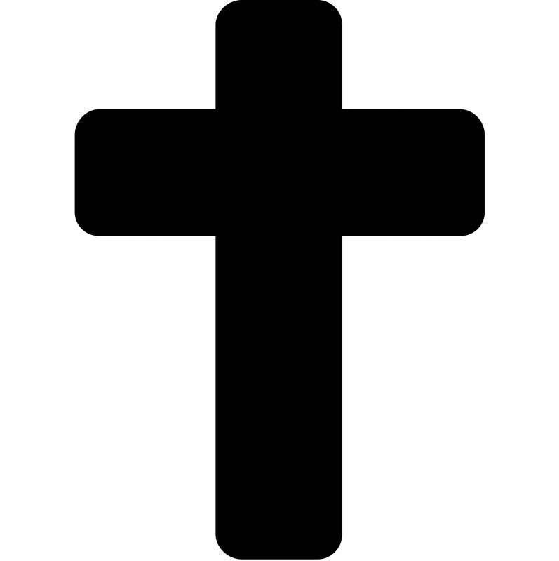 cross sign icon flat silhouette symmetric outline 