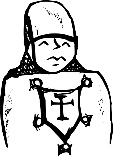 Crusader clip art