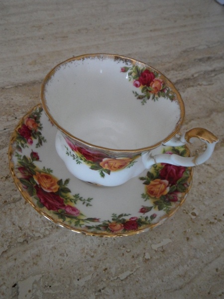 cup old porcelain