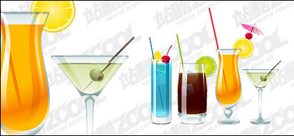 cups drinks vector material