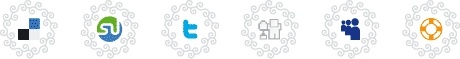 Curly Vector Social Icons 