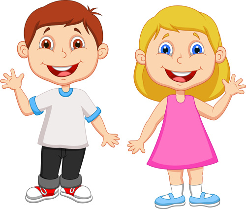 cute children student design vector 