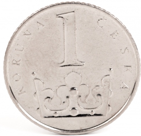czech crown coin