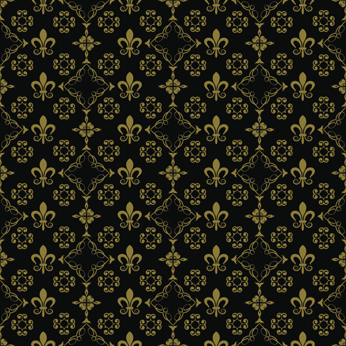 damask seamless pattern art background