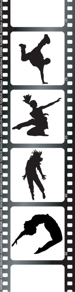 dance film vector