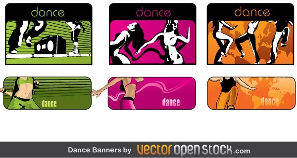 Dance Vector Banner