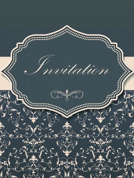 Invitation card design cdr free vector download (15,862 Free vector