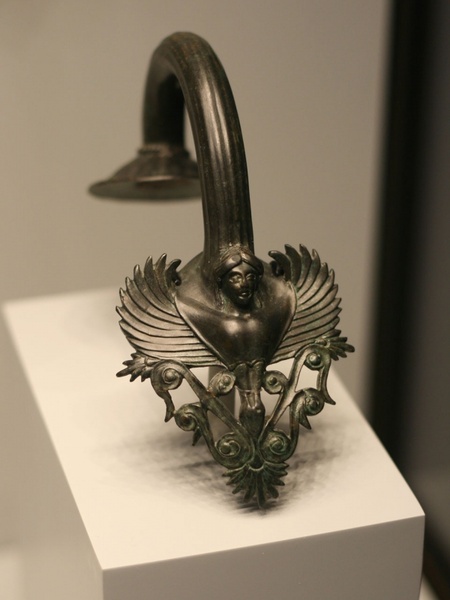 decorative metal cup handle