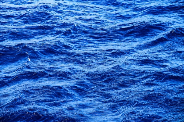 deep blue ocean waves