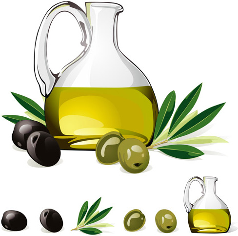 delicate olives vector design