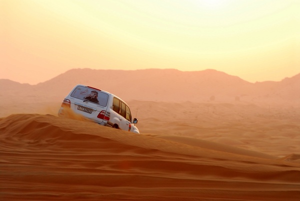 desert sand sunset
