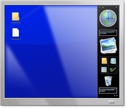 Desktop screen