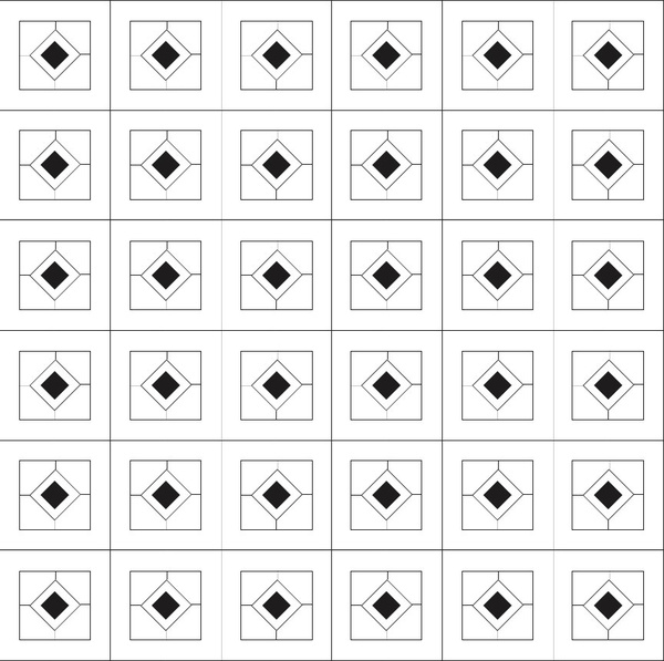 diamond pattern